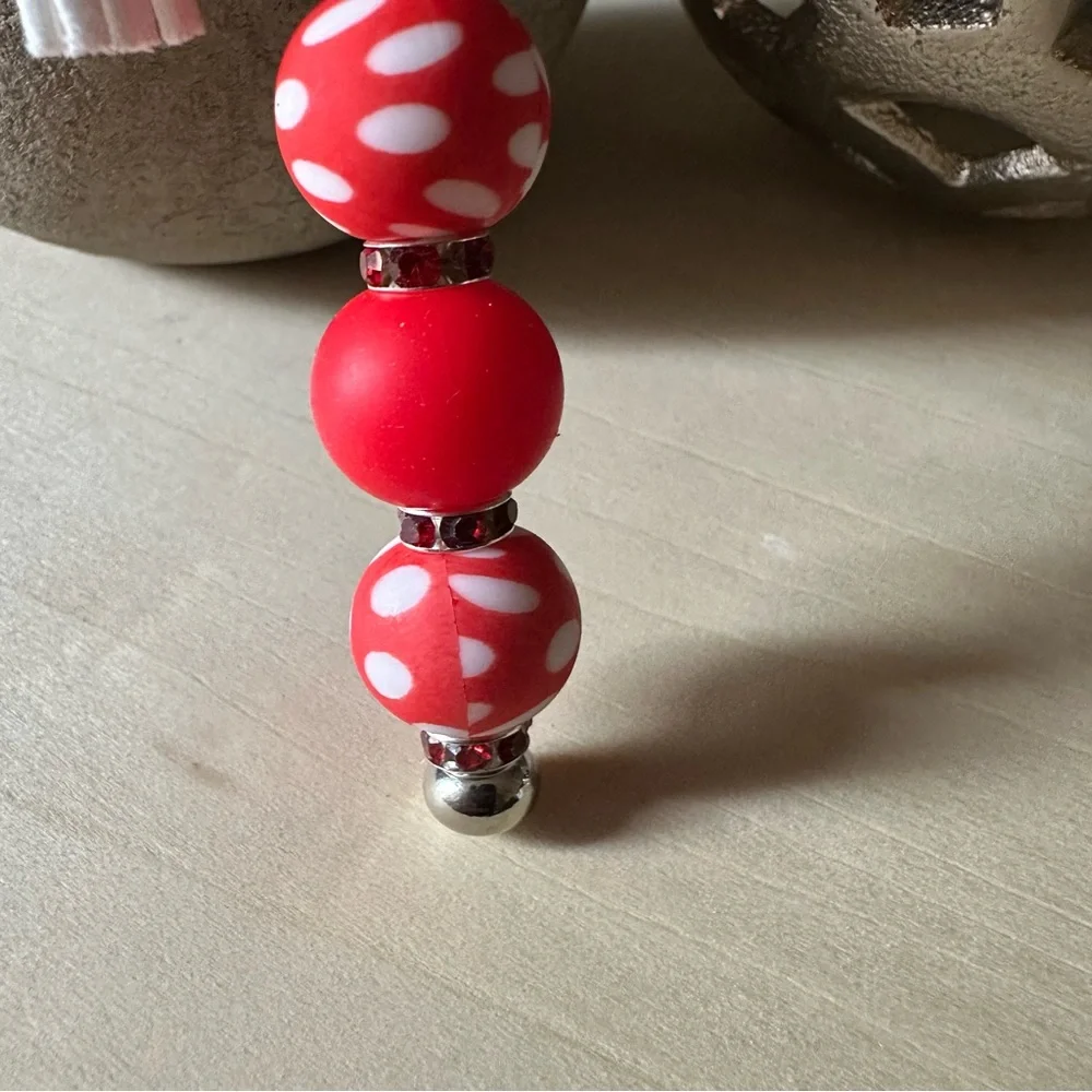 Mickey Mouse‎ Silicone Keychain with Tassel